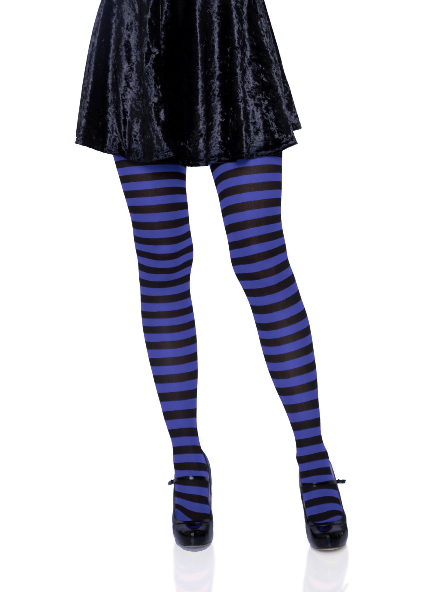 Leg Avenue Women's Nylon Striped Tights