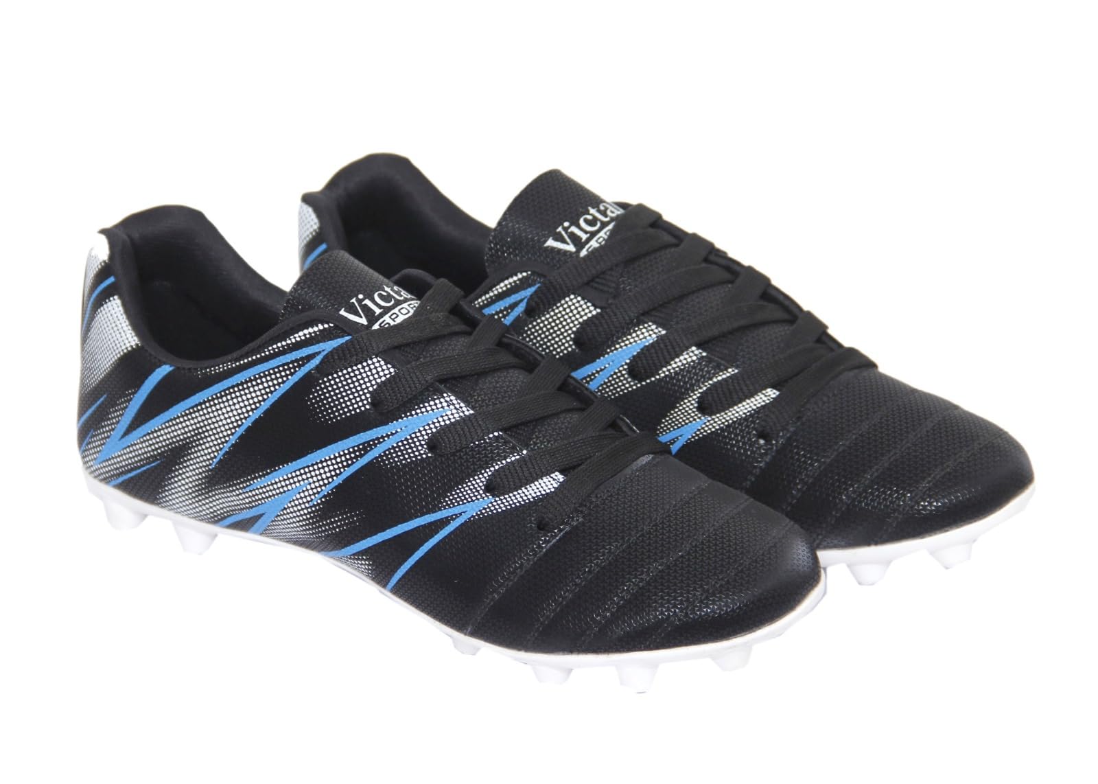 Victall Football Shoes, PU, Water Resistant, Breathable, Lightweight, Flexible Outsole, Lace-Up, Unisex Adult Sports Footwear-picture-30
