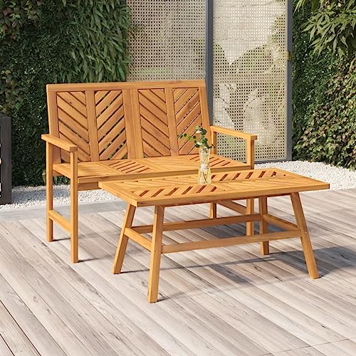 Banco de madera resistente a la intemperie para disfrutar de tu terraza 2