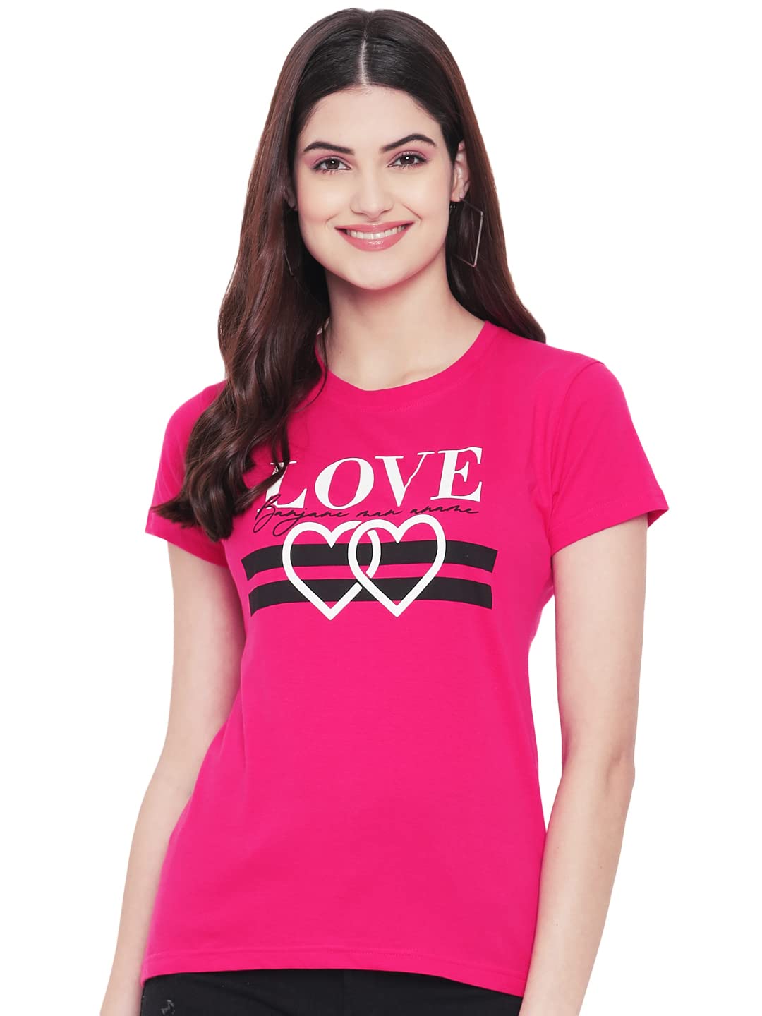 Preneum T-shirt décontracté à manches courtes en coton pour femme || Tendance et styles (lot de 3)
