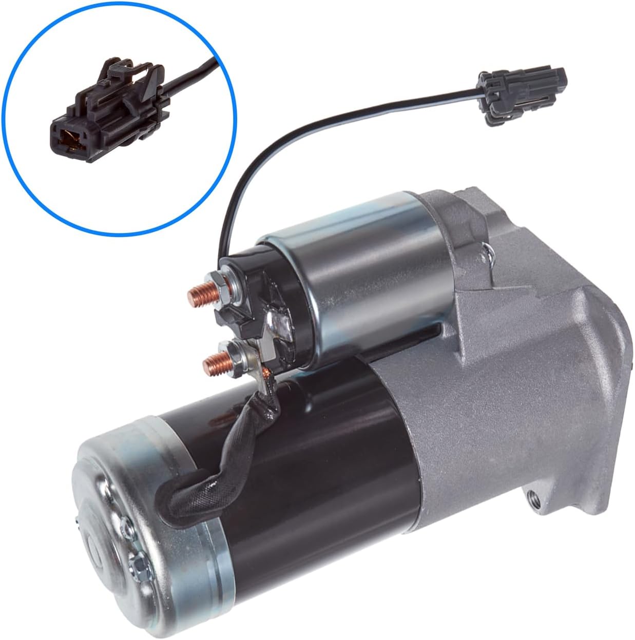 TUCAREST 17942 Starter (For 4.0L) Fit for Ni-ssan 2005-2019 Frontier, 05-12 Pathfinder, 05-15 Xterra,12-21 NV1500 NV2500 /09-12 Su-zuki Equator [OE# 23300-EA200 31100-82Z10 SMT0260]