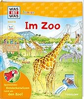 WAS IST WAS Junior Band 22. Im Zoo: Welche Tiere leben im Zoo? Was fressen die Eisbären? Wer ist nachts wach? 3788622164 Book Cover