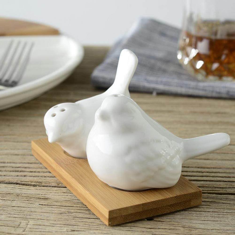Amazon｜キャスター かわいい 鳩鳥 調味料容器 スパイスジャー 調味料 