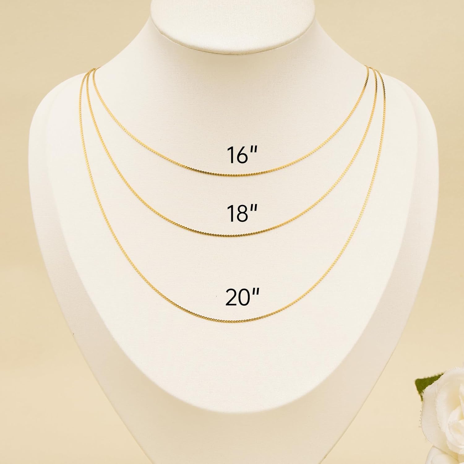 SMYHTGLIF Gold Chain Necklace Bulk 12 Pcs Stainless Steel DIY Craft Necklace Chain with Lobster Clasps and Extender for Women Men - Image 4