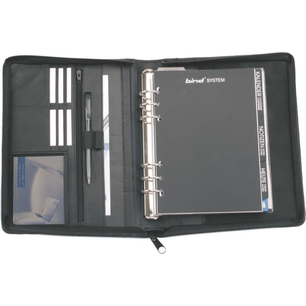 bind Terminplaner Modell T3-1, A5, ohne Kalender, schwarz