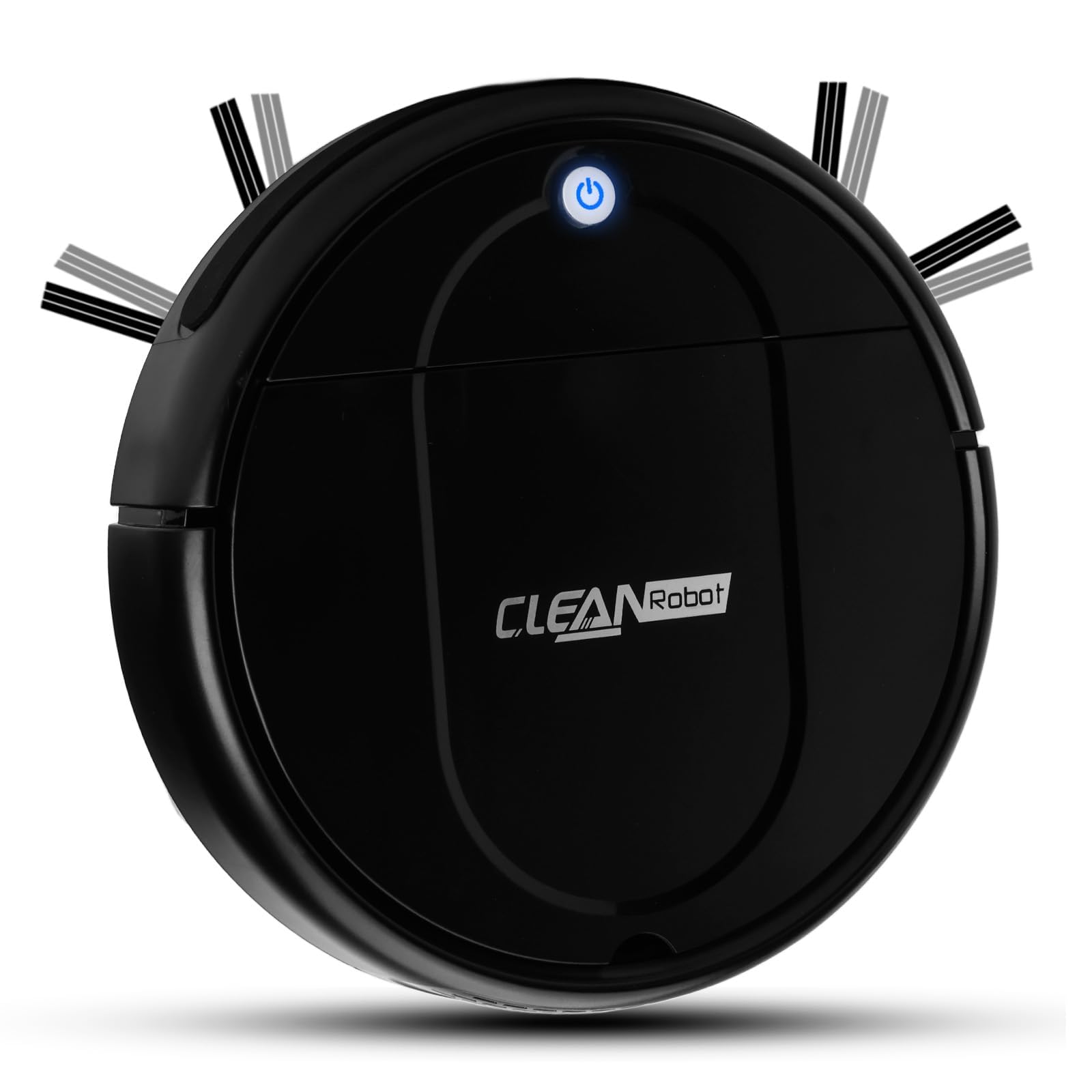 Robot Aspirador,Robot Aspirador fregador 3 en 1,autonomía de 150 Minutos,Ideal para pelos de Animales y Suelos Duros-Blanco,ultradelgado, para una Limpieza Completa,eficiente silencioso -1.