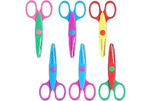 Ucec Craft Scissors Decorative Edge, Scissors for Crafting - Fun Shaped Scissors