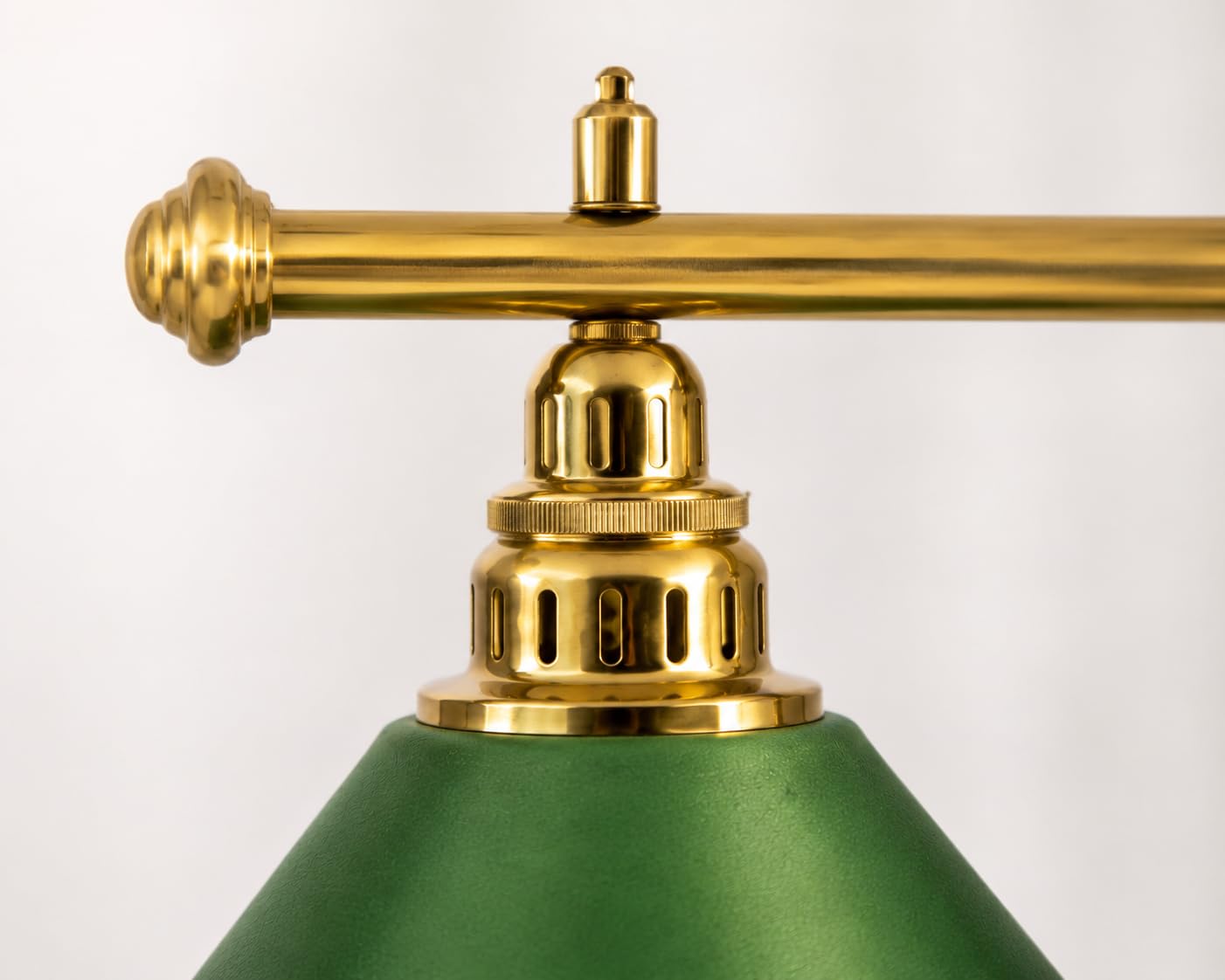 Billard Lampe Laiton Vert ? 3 ampoules