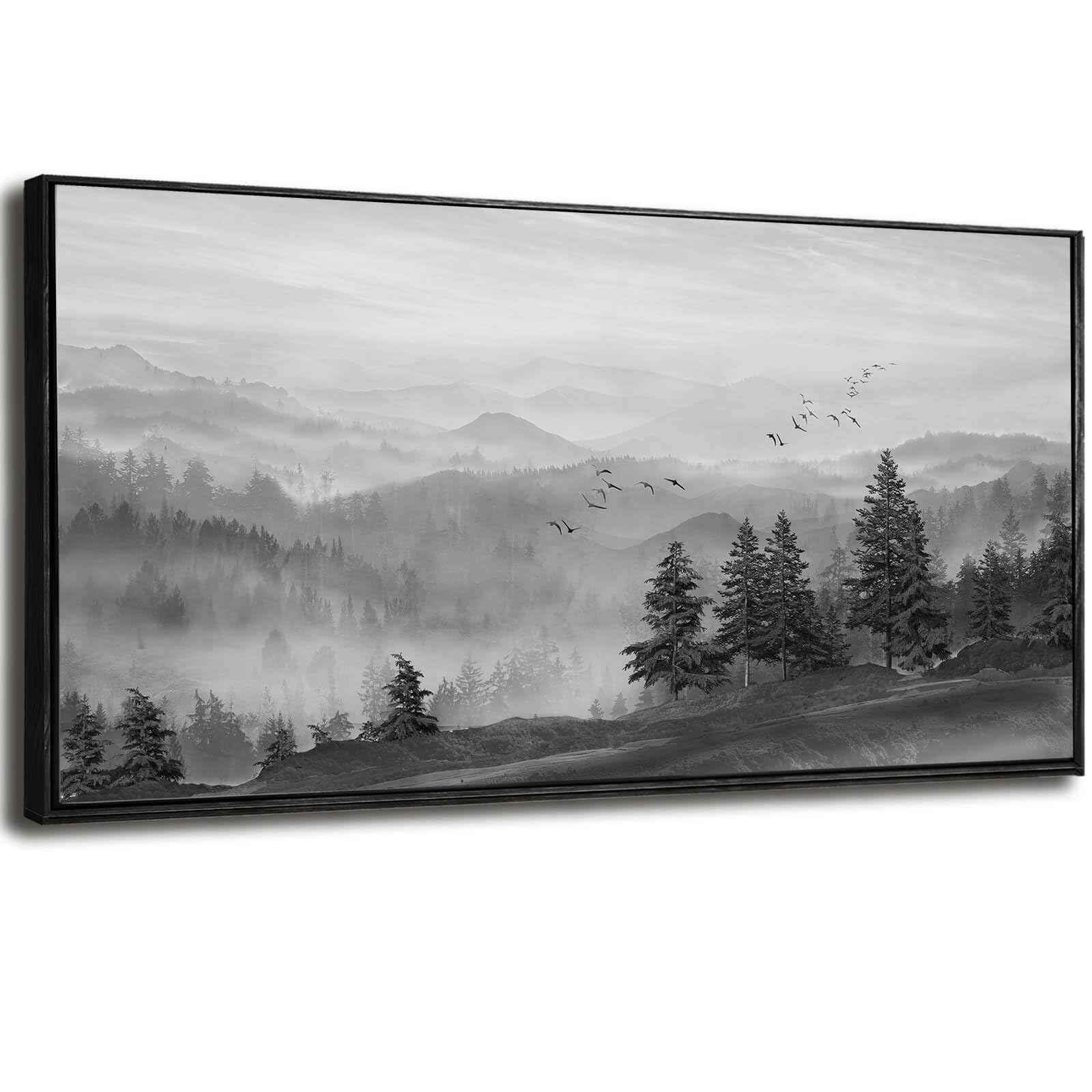 Kureful Large Wall Art Office Decor Mountain Wall Art Bedroom Decor 30