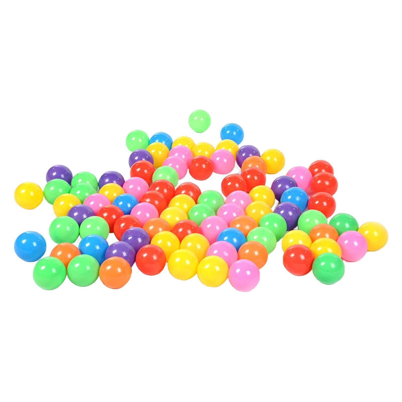 Grandi Palline da per Piscina di Palline 50 Pezzi Giocattoli da Interno | Palline da 7 cm per Bambini per Festa di Compleanno, Decoration per Cameretta, Tenda