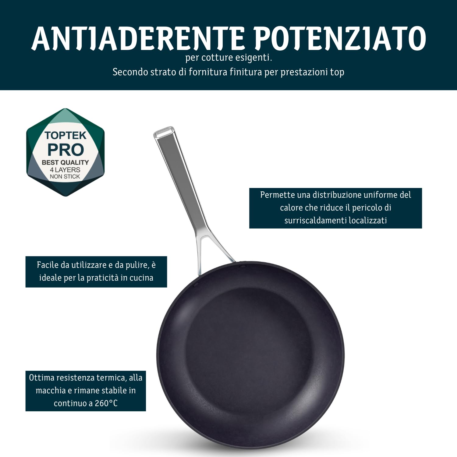 TVS PENTOLE Set per Cotture a Vapore Luna Induction, Casseruola Antiaderente Ø20 cm, con inserto forato in Vetro, Adatta all'induzione, Manici in acciaio, Coperchio in vetro, Celeste, Made in Italy