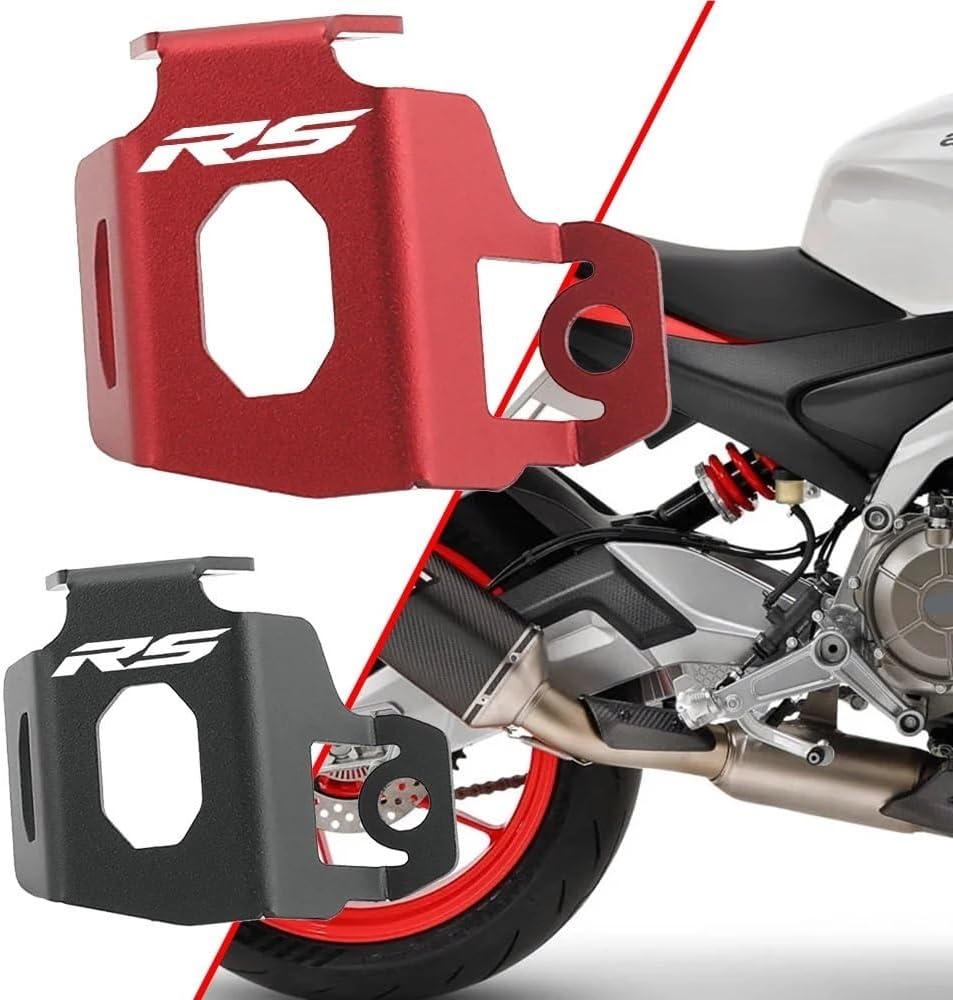 Guard rear brake fluid For RS660 RS457 RS50 2007-2012 Motorcycle Oil Cup Guard Rear Brake Fluid Reservoir Cover Protector