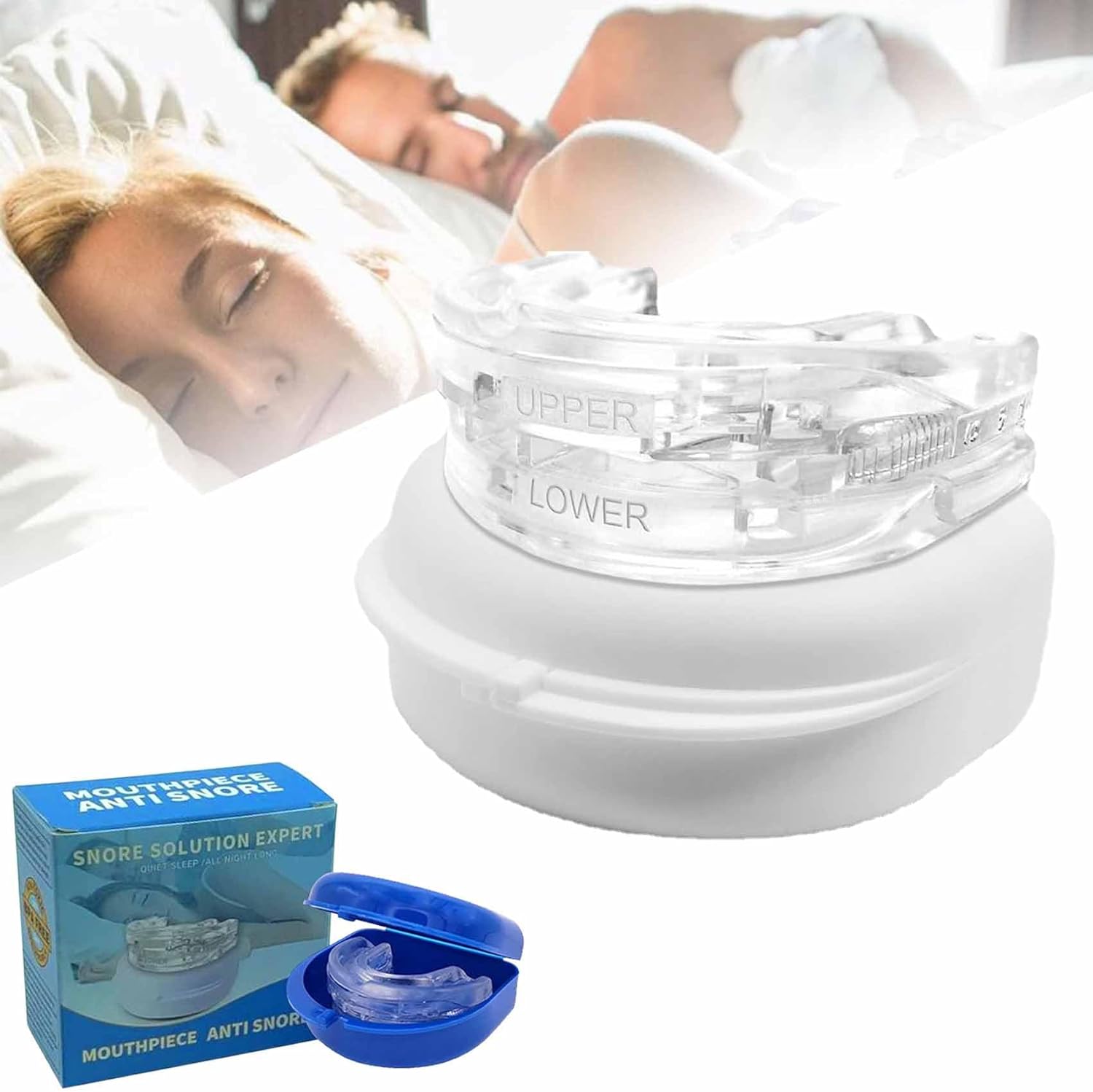 Anti Snoring Mouthpiece, 2024 New Snoring Aid, AntiSnoring Dental