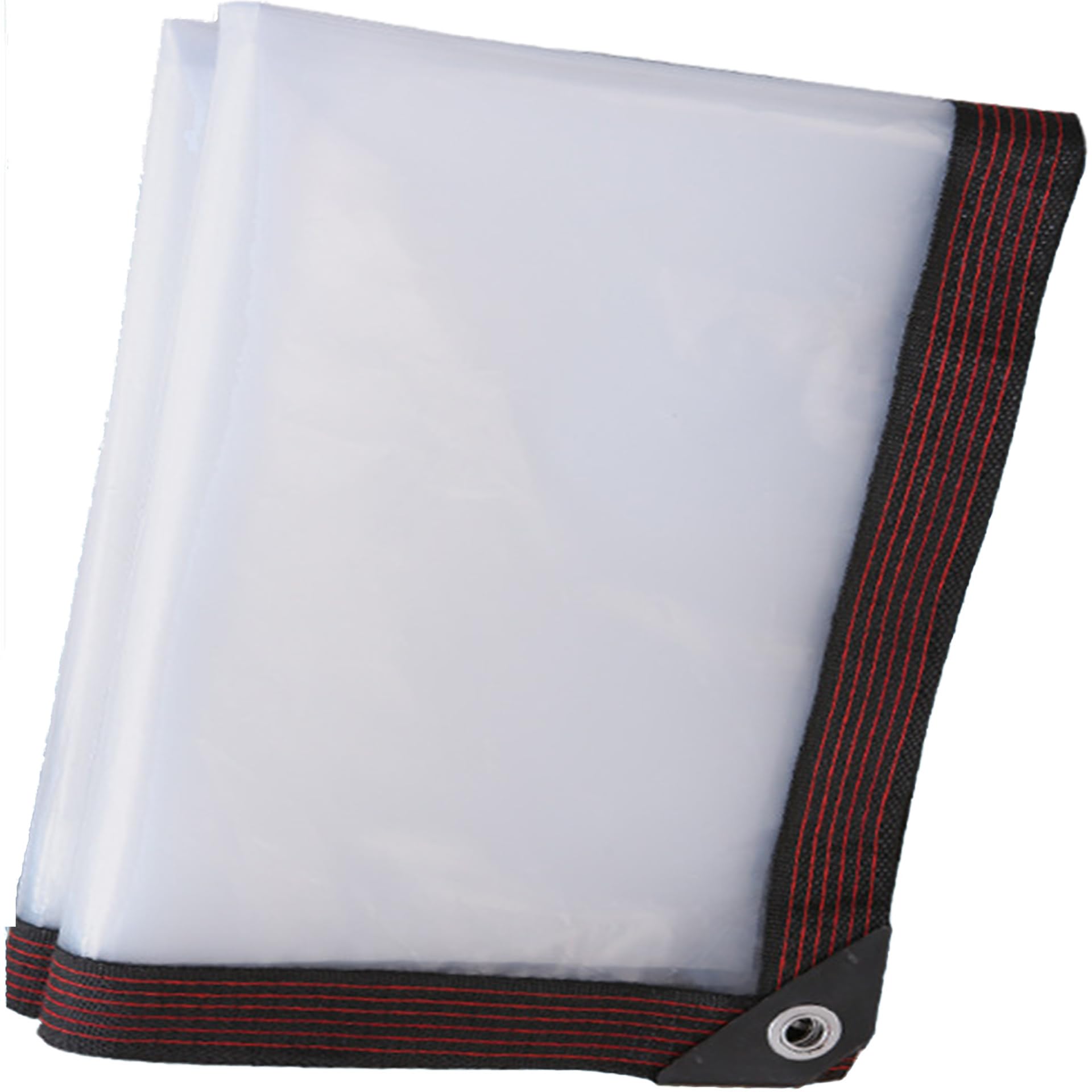 Lona impermeable transparente para proteger el jardín y la piscina del polvo 1