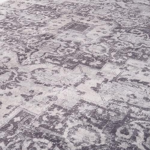 THE RUGS AREA RUG LIVING ROOM BEDROOM LARGE SMALL VINTAGE SOFT SHORT PILE BORDERED CLASSIC ORIENTAL DESIGN TRADITIONAL PERSIAN MOROCCAN BOHO CARPET - Image 4
