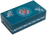 Vista 12 de Bits and Pieces - Caja Botánica Brainteaser, caja de regalo de rompecabezas de madera, compartimiento secreto, juego para el cerebro