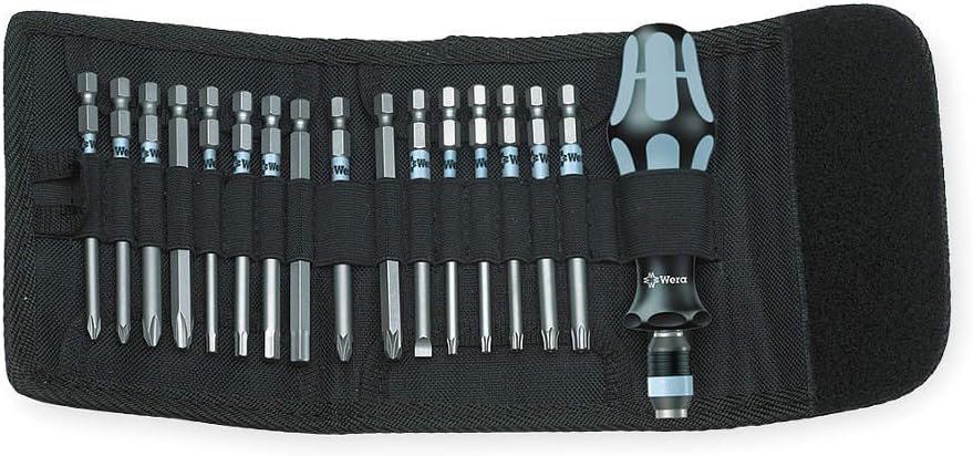Wera - Stainless Kraftform Handle And Bit Set 17Pc (Sl/Hx/Ph/Pz/Txb - 5071116002