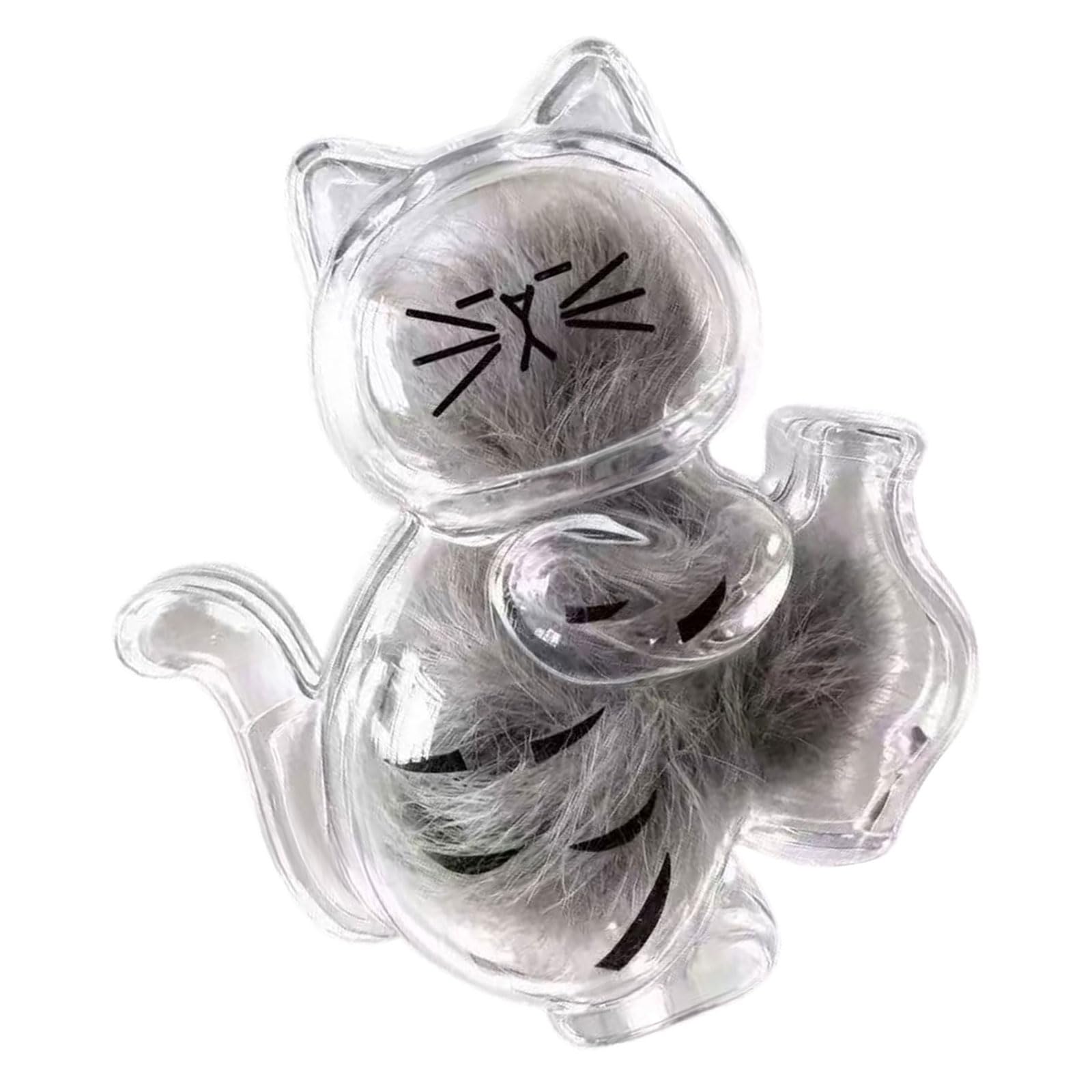Kalttoy Cats Whiskers Holders Fridge Magnet Vase for Pet Hair Flower Refrigerator Magnet, Pet Memorial Decors Cats Lover Gifts Hair Collector Vase
