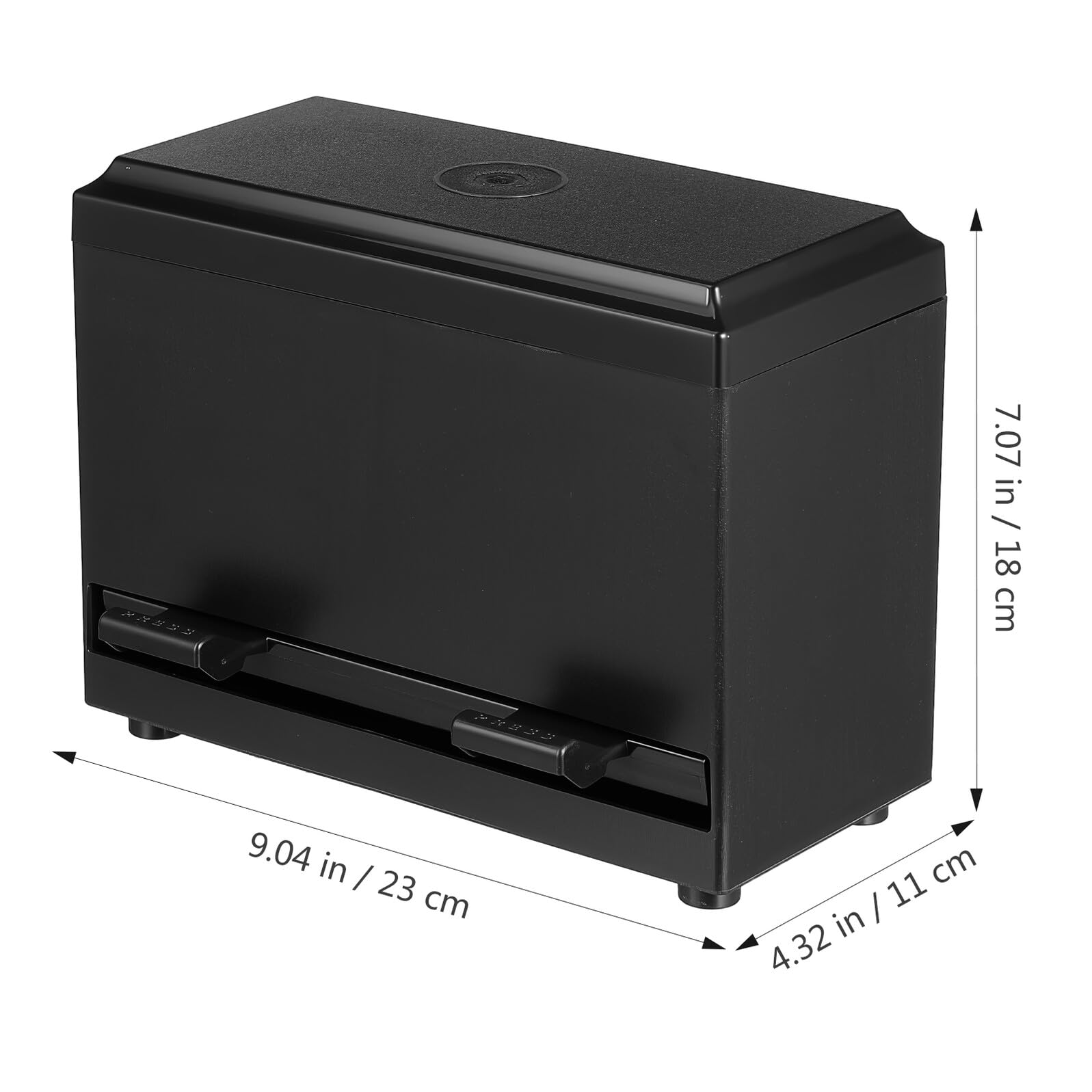 SHINEOFI Automatische Strohhalmspender Box aus Langlebigem Material mit Großer Kapazität Benutzerfreundlichem Druckmechanismus Wiederverwendbar Hygienische Aufbewahrungsbox für Restaurant