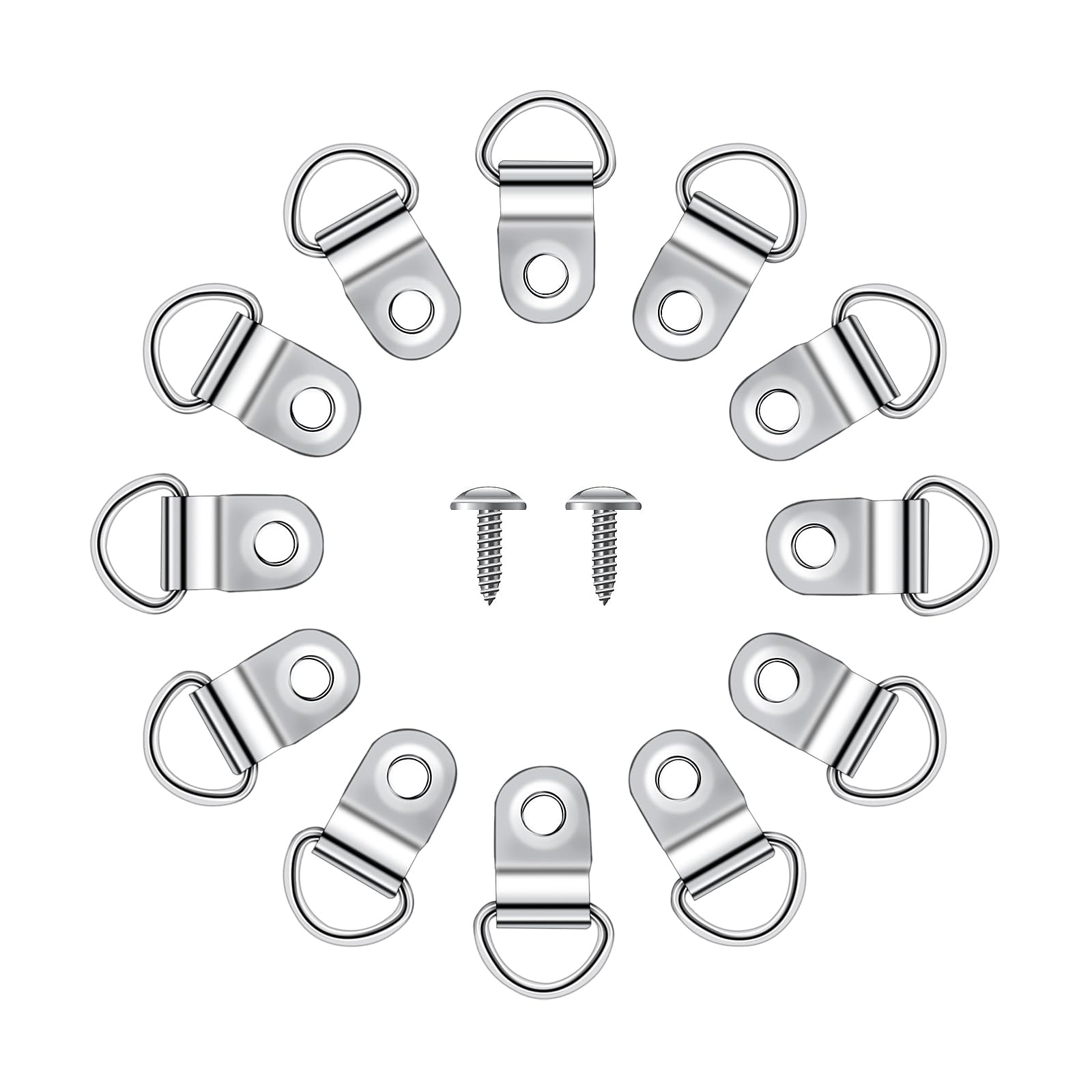 300 Pezzi Ganci Per Appendere Quadri, Ganci In Metallo Per Appendere - Foto 2