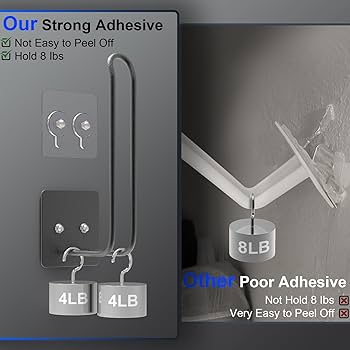 HZHSSG Support Casquette Mural 2Pcs - Porte-Chapeaux En L Pour Mur/Placard | Installation Adhésive Ou Vis