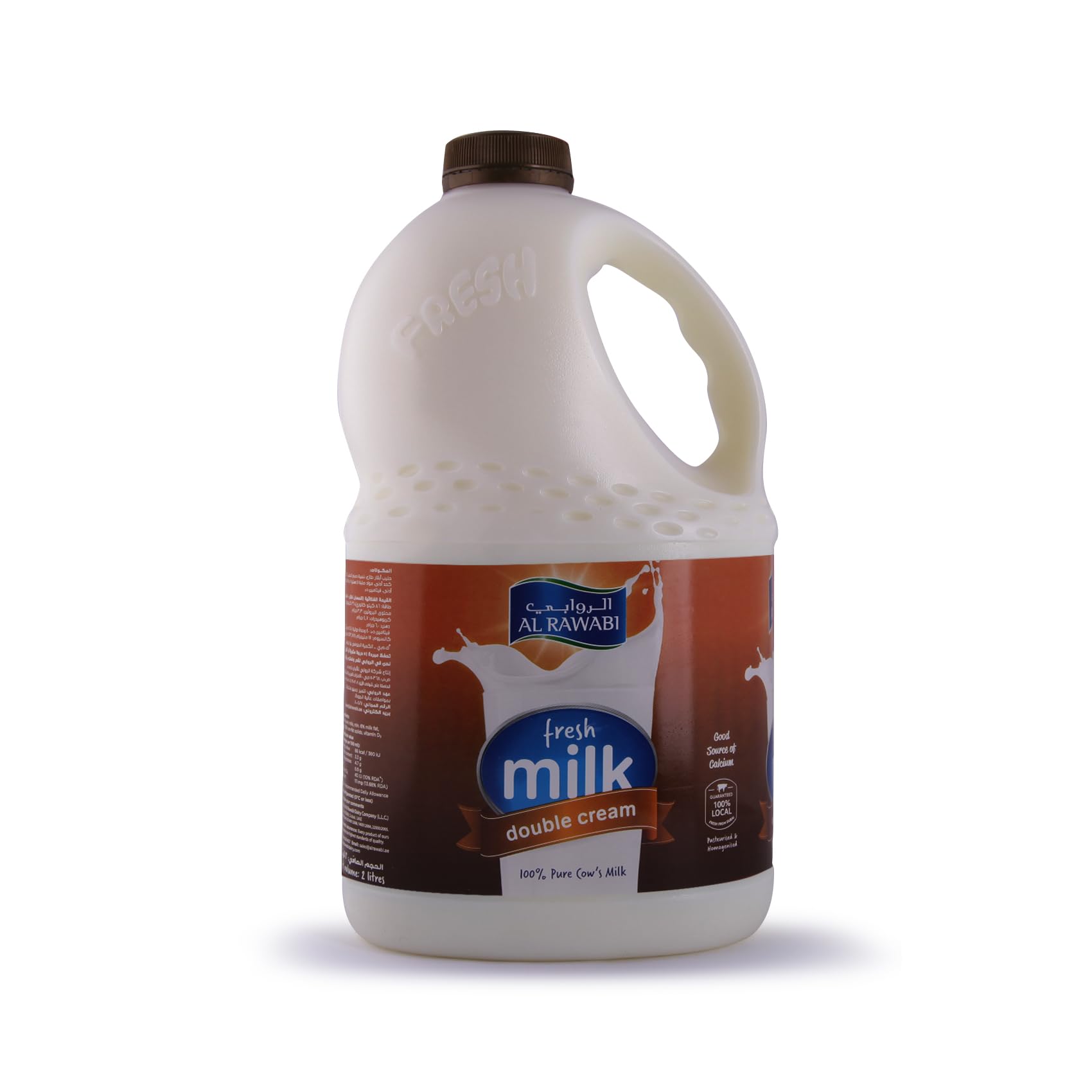 Al Rawabi Fresh Milk Double Cream 2Litre