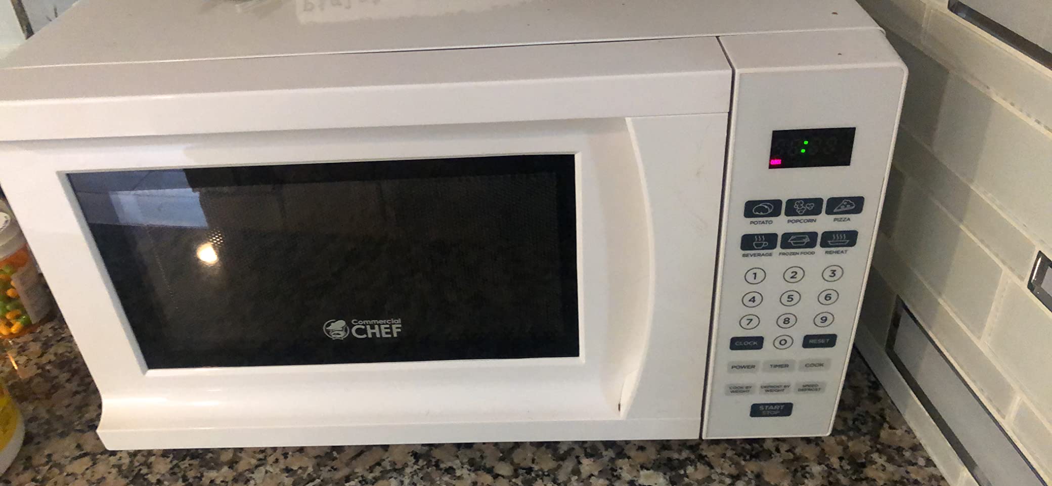 14/mo Finance Commercial Chef CHM770B Countertop Microwave, 0.7 Cubic Feet, Black Buy Now