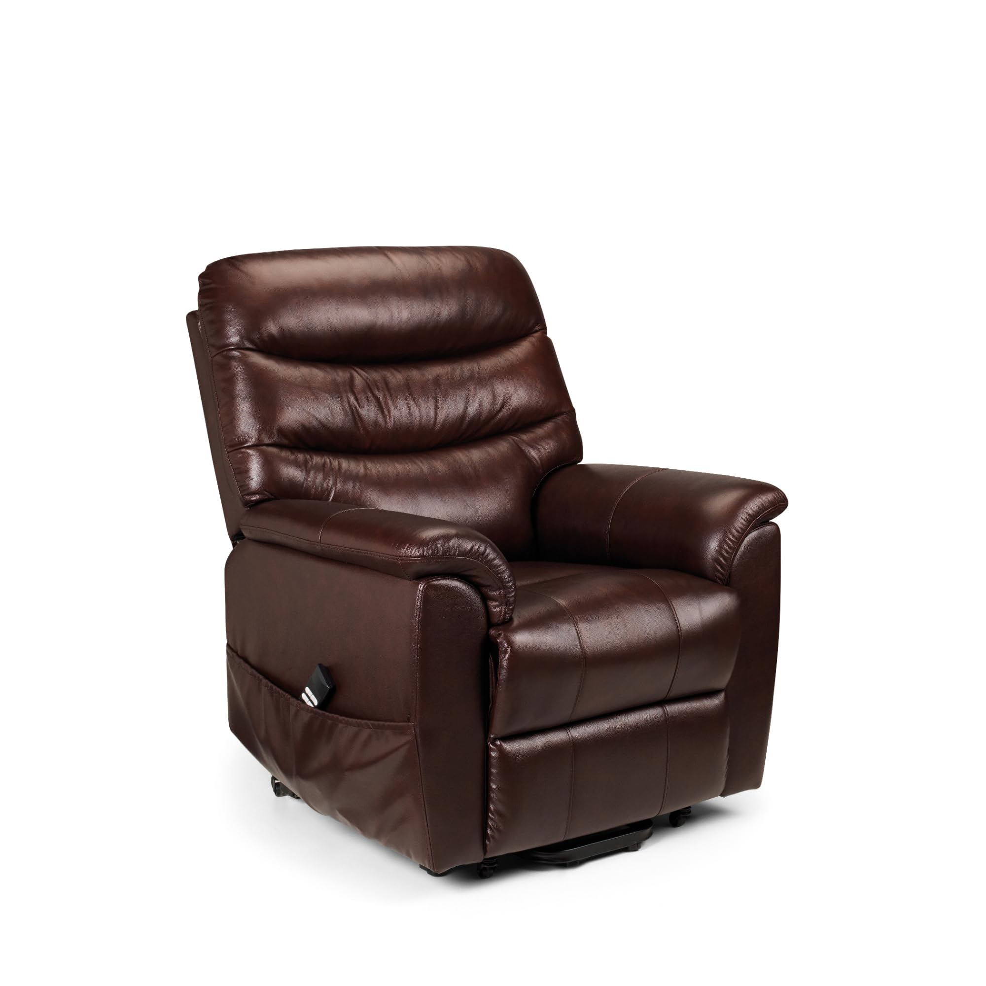 Julian Bowen Pullman Dual Motor Rise And Recliner - Brown & Recline Chairs