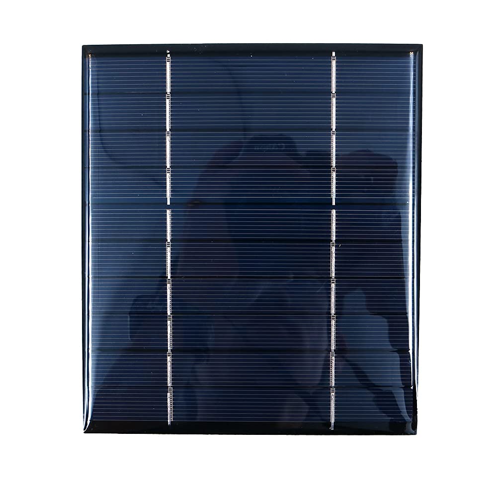 ZONADAH 2.5W 5V Solar Powerd Panel with Mini Exhaust Fan USB Mobile Charging Station - Image 4