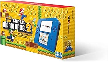 Nintendo 2DS - Electric Blue 2 with New Super Mario Bros. 2 (Game Pre-Installed) - 2DS (Renewed)