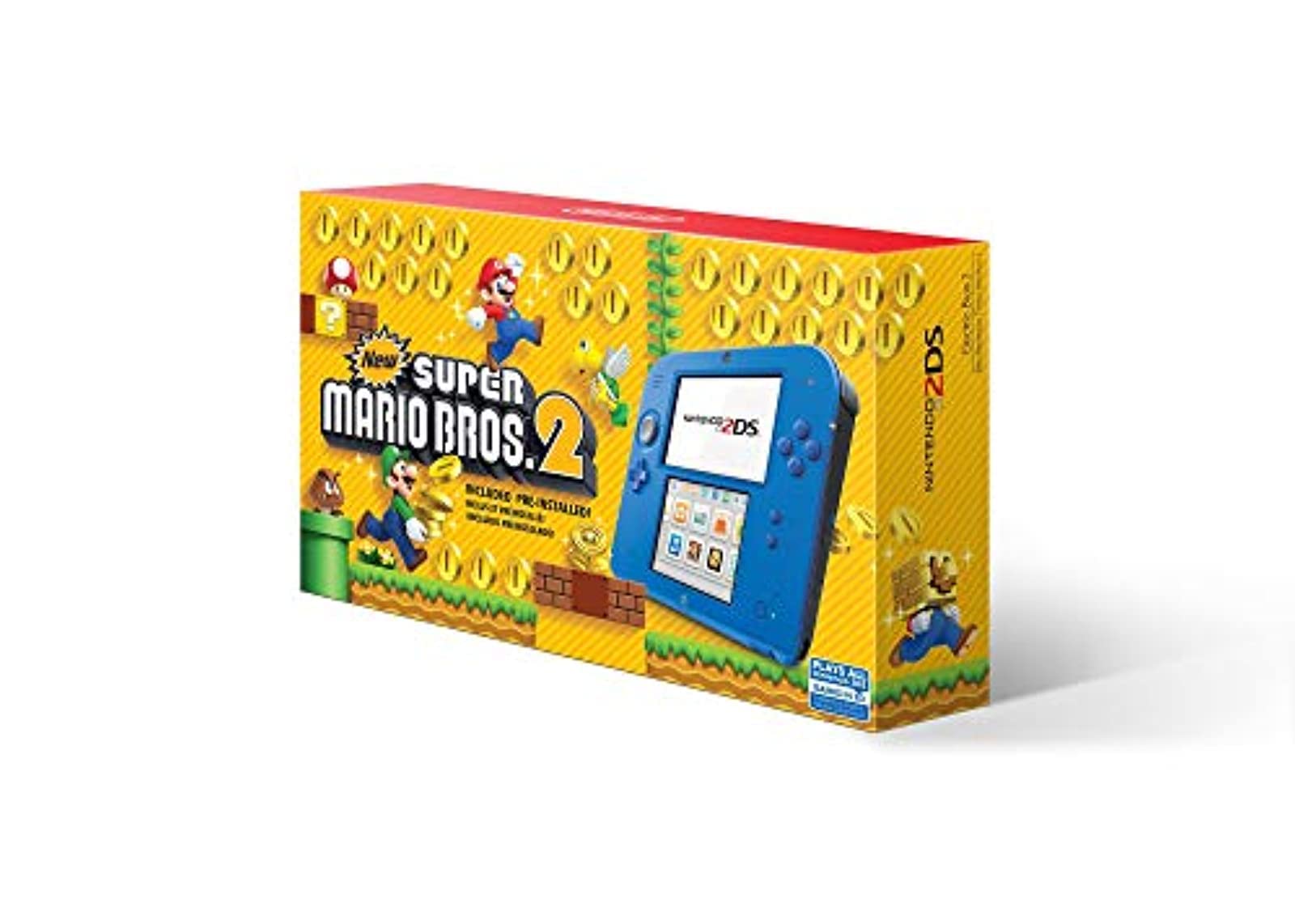 Amazon.com: Nintendo 2DS - Electric Blue 2 with New Super