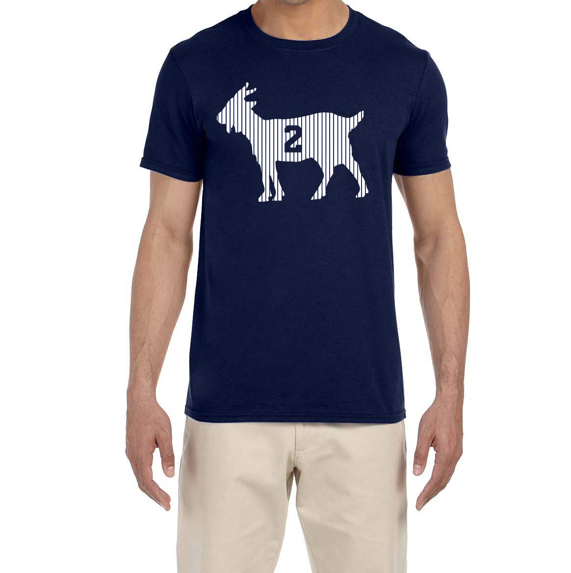 Tobin Clothing Navy Yankees Jeter Goat T-Shirt