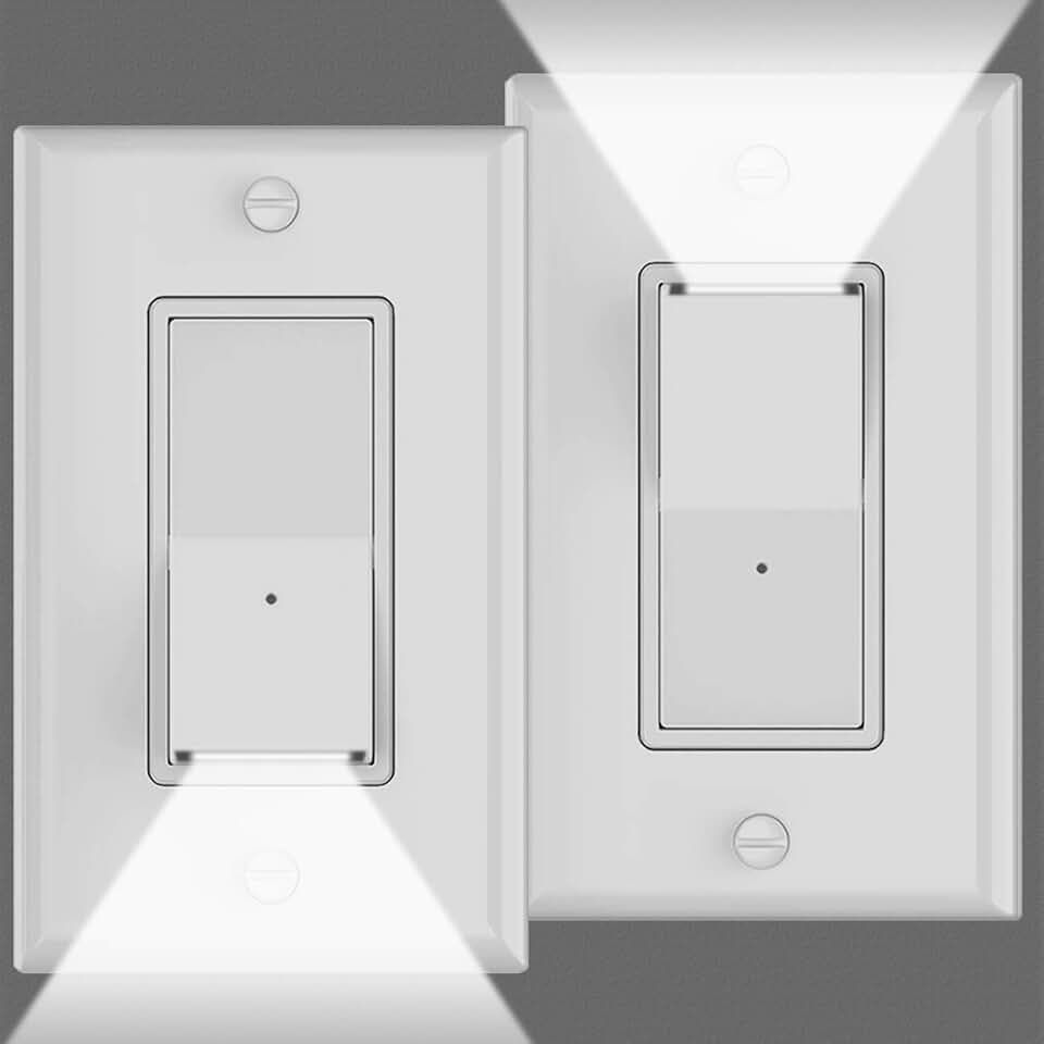 light switch with night light
