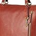 Fossil Women's Tara Leather Shopper Tote Purse Handbag, Brandy (Model: ZB1475213)