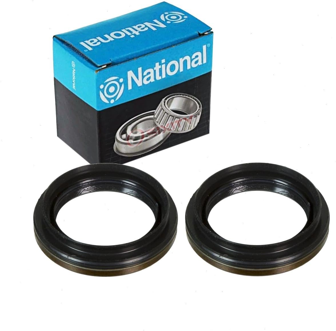 2 pc National Transmission Output Shaft Seals compatible with Nissan Versa Note 2016-2018