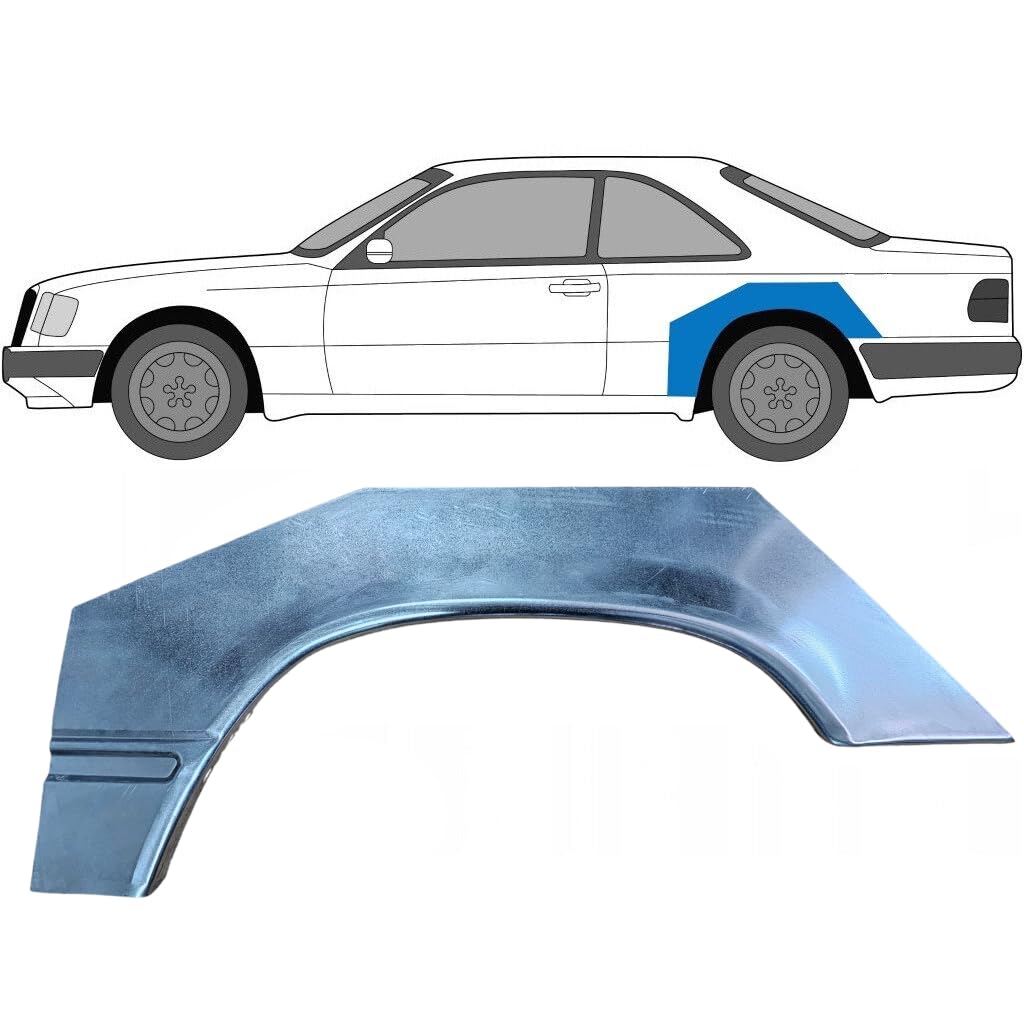 Reparaturblech Kotflügel hinten für Mercedes E-Class W124 1984-1996 / Links
