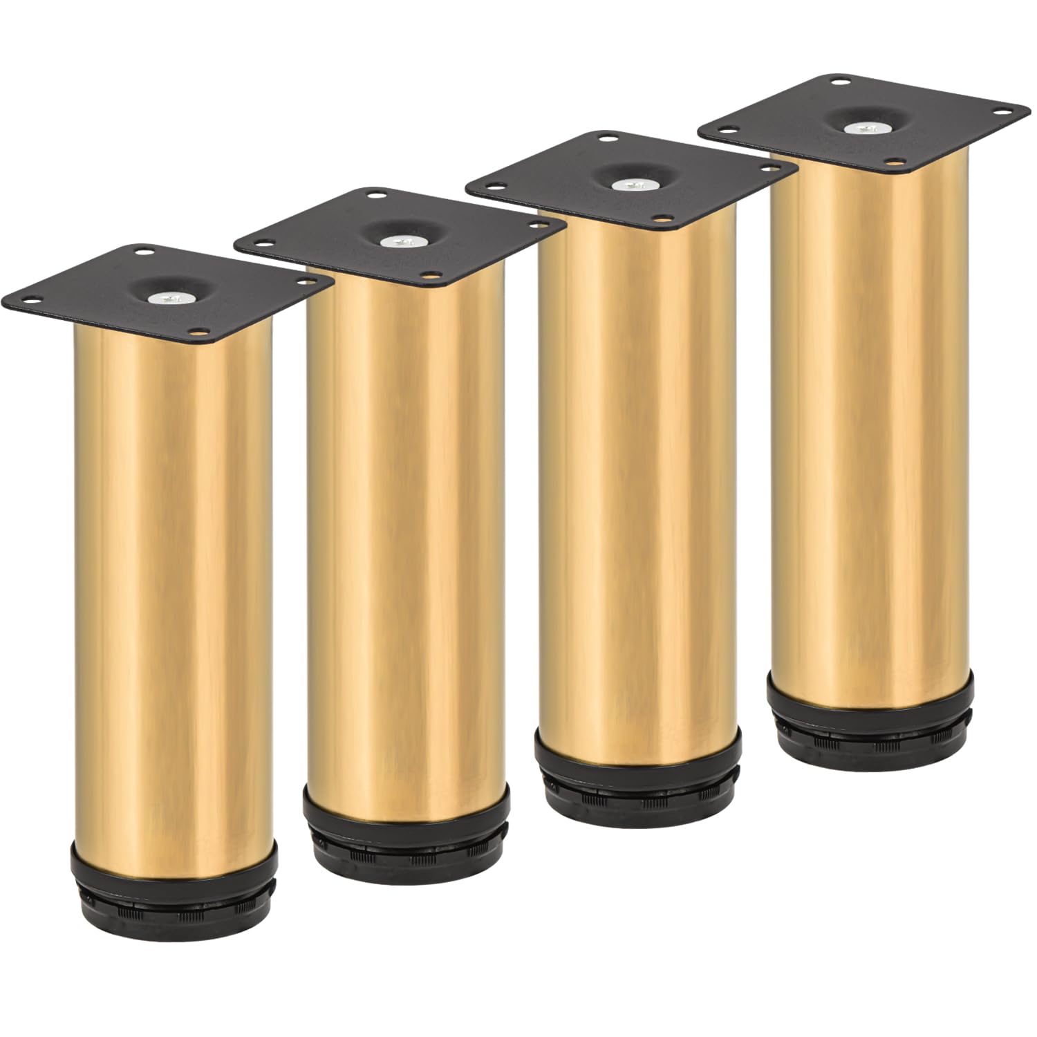 TCHOSUZ 2 Inch Metal Furniture Legs