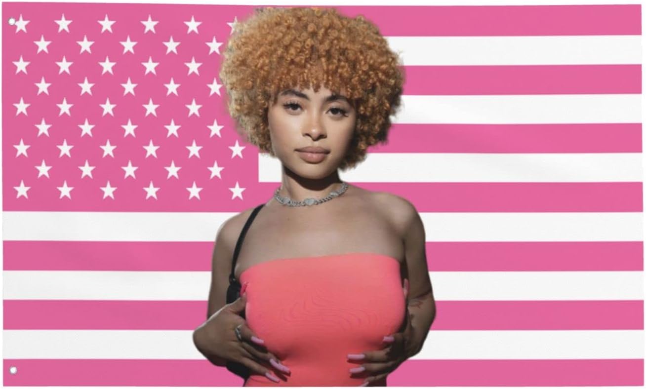 Amazon.com : Ice Spice Flag Banner 3x5 Ft Rapper Singer Flag Used For ...