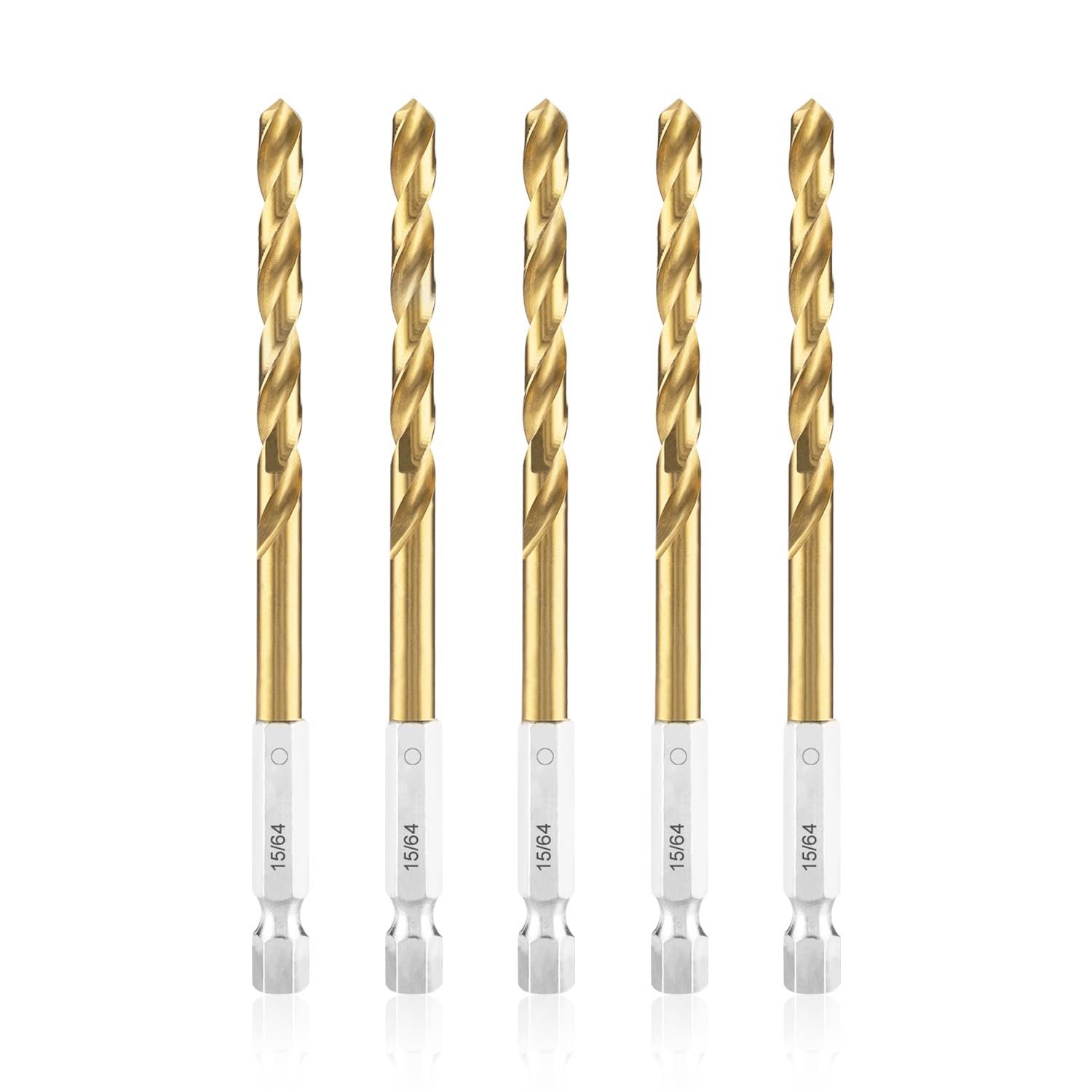 amoolo Impact Drill Bit Set, 1/16"-1/4", 16pcs — Amazon image 12