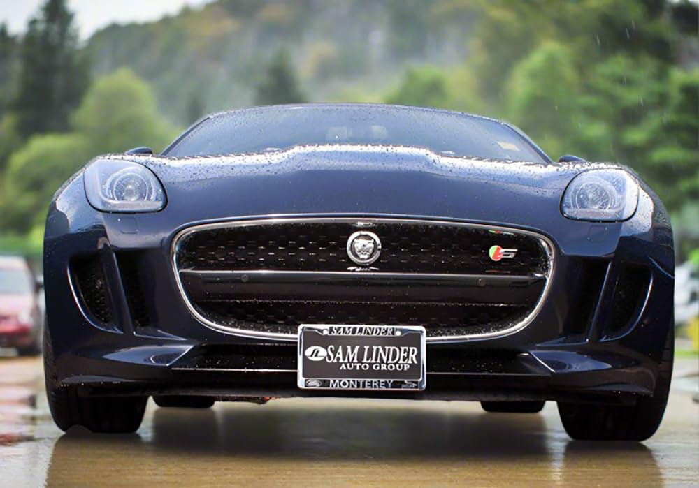 STO N SHO Quick Release Front License Plate Bracket – Fits 2018–2024 Jaguar F-Type (Exc. SVR)