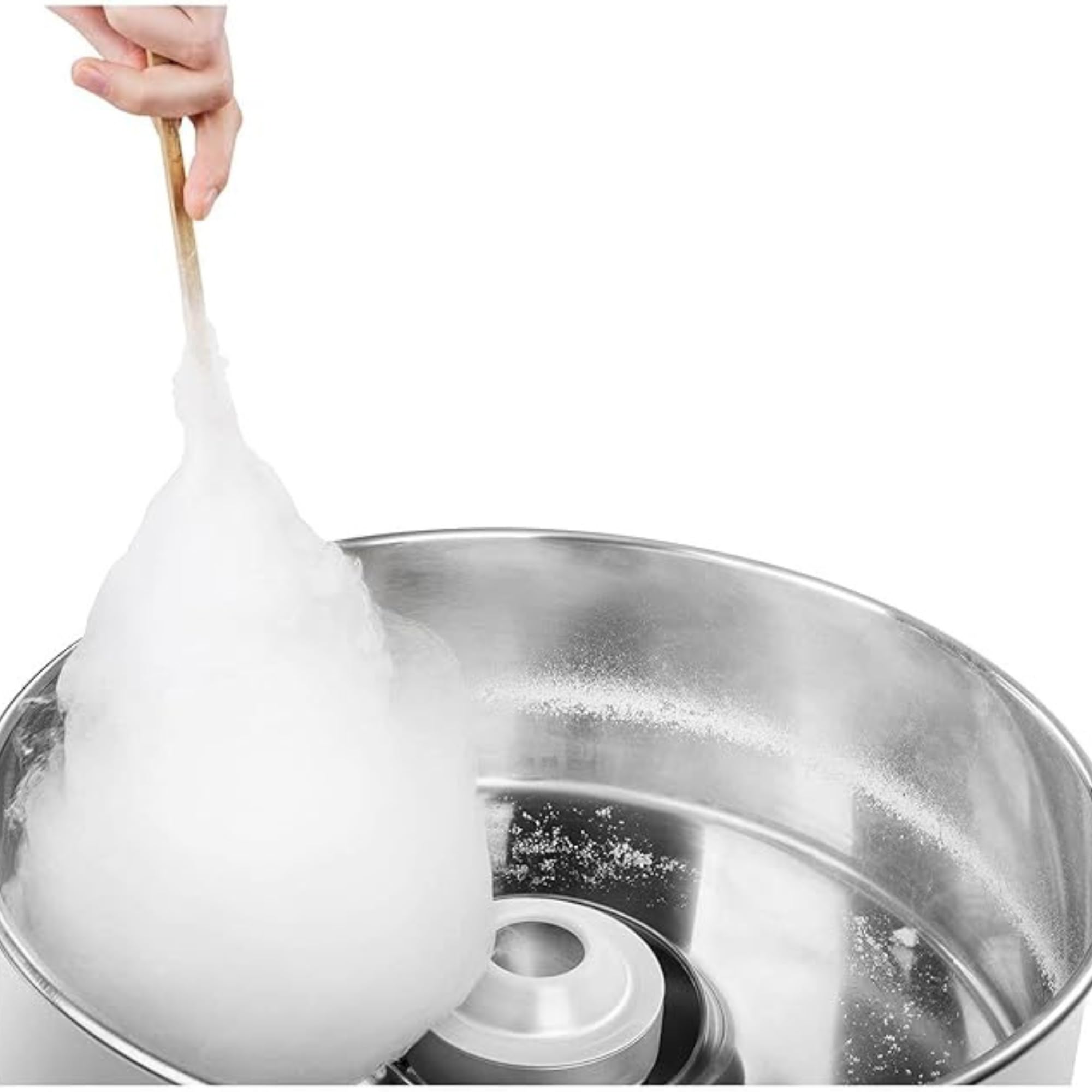 Machine Barbe à Papa Professionnelle - 1,8 kg/h - Cuve Inox - Idéale Événementiel et Fêtes