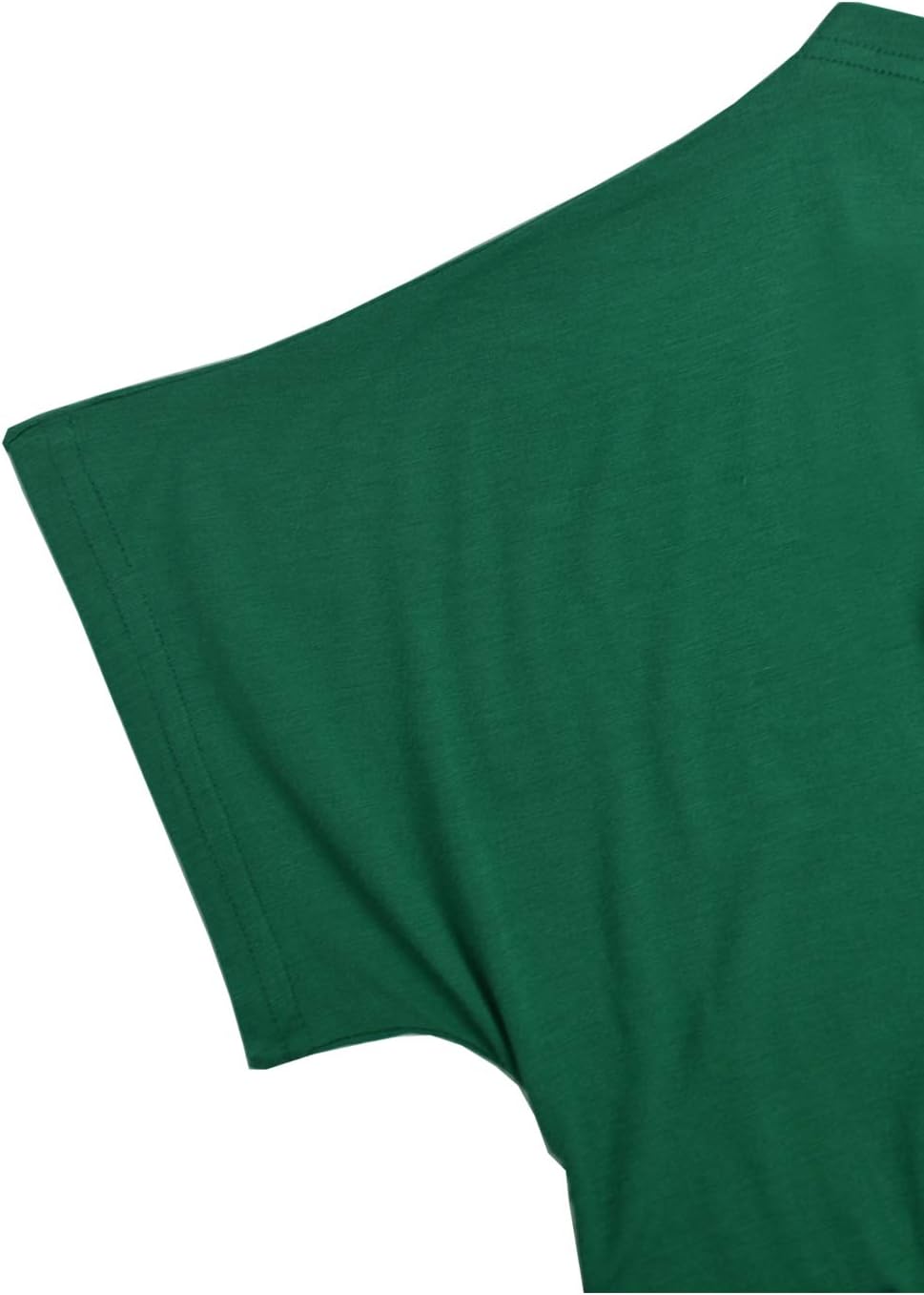 LEIYEE Womens Off Shoulder Tops Summer Casual Short Sleeve Front Twist Knot T Shirts Blouses - Image 5