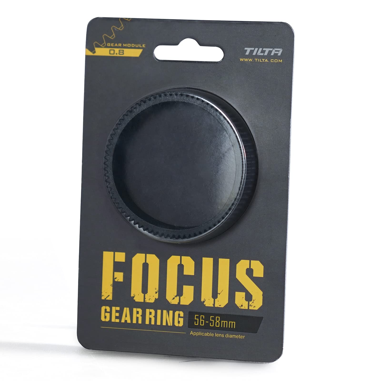 Tilta Bague de Mise au Point sans Couture pour Objectif 56-58mm Rotation 360° pour Tilta Mini Follow Focus Nucleus Nano DSLR 0.8 Mod Accessoires pour objectifs de caméra Standard Gear TA-FGR-5658