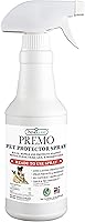 PremoGuard Pet Protector Spray 32oz: Natural Flea Tick Mite Killer for Dogs Cats Home - Plant-Based Safe Pest Control