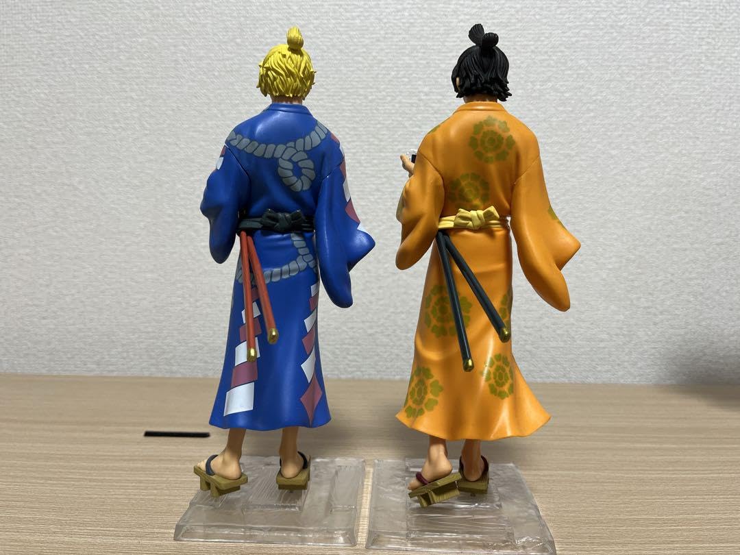 ワンピース　夢の一枚　エース サボ WORLD JOURNEY フィギュア Amazon.co.jp: ワンピ ース エース サボ フィギュア 夢の一枚 ワノ国