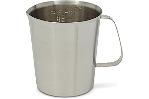 32 oz Metal Pitcher with Handle: Best Measuring Tool