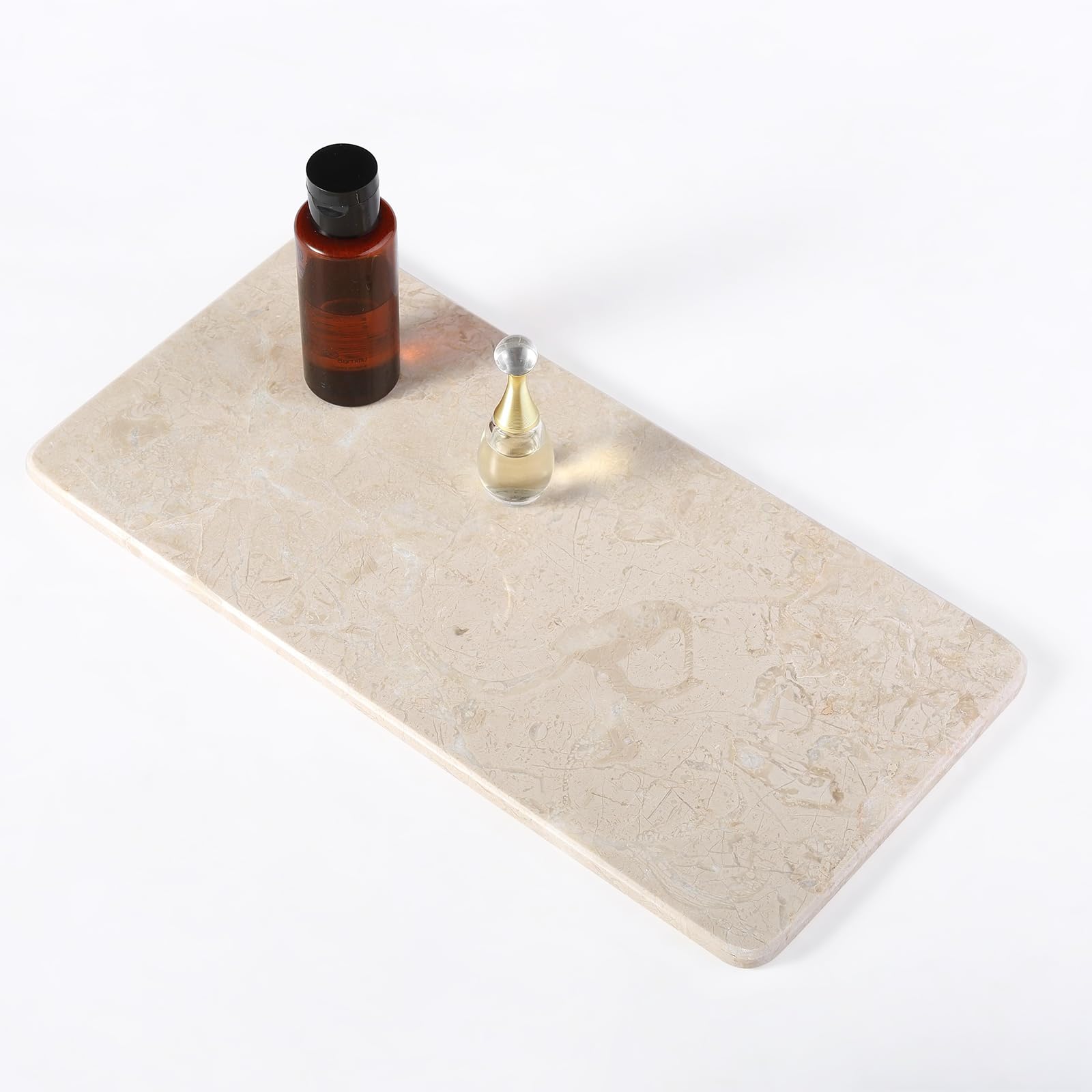 Koville Marble Tray Vanity Tray for Bathroom