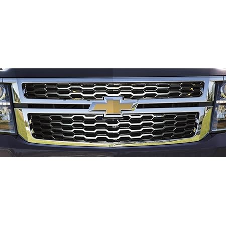 Amazon Com Front Grille Inserts Overlay Trim For 11 15 Ford Explorer Chrome Snap On Mesh Screen Car Truck Van Jeep Accessories Automotive