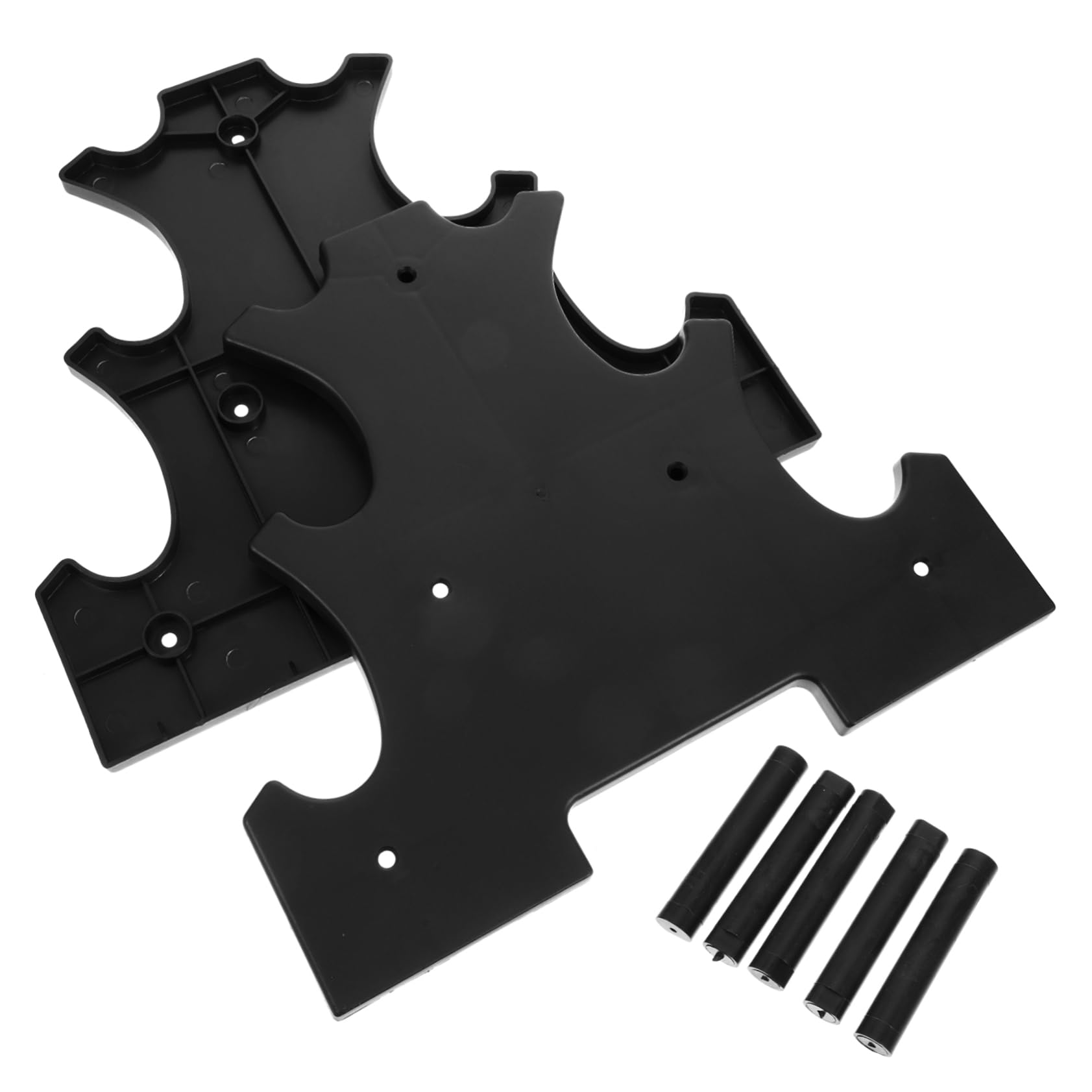 Mikikit Dumbbell Storage Rack Heavy Duty Dumbbell Organizer for Home Gym Compact Design Stylish Tree Shape Floor Bracket to Prevent Rolling and Protect Floors