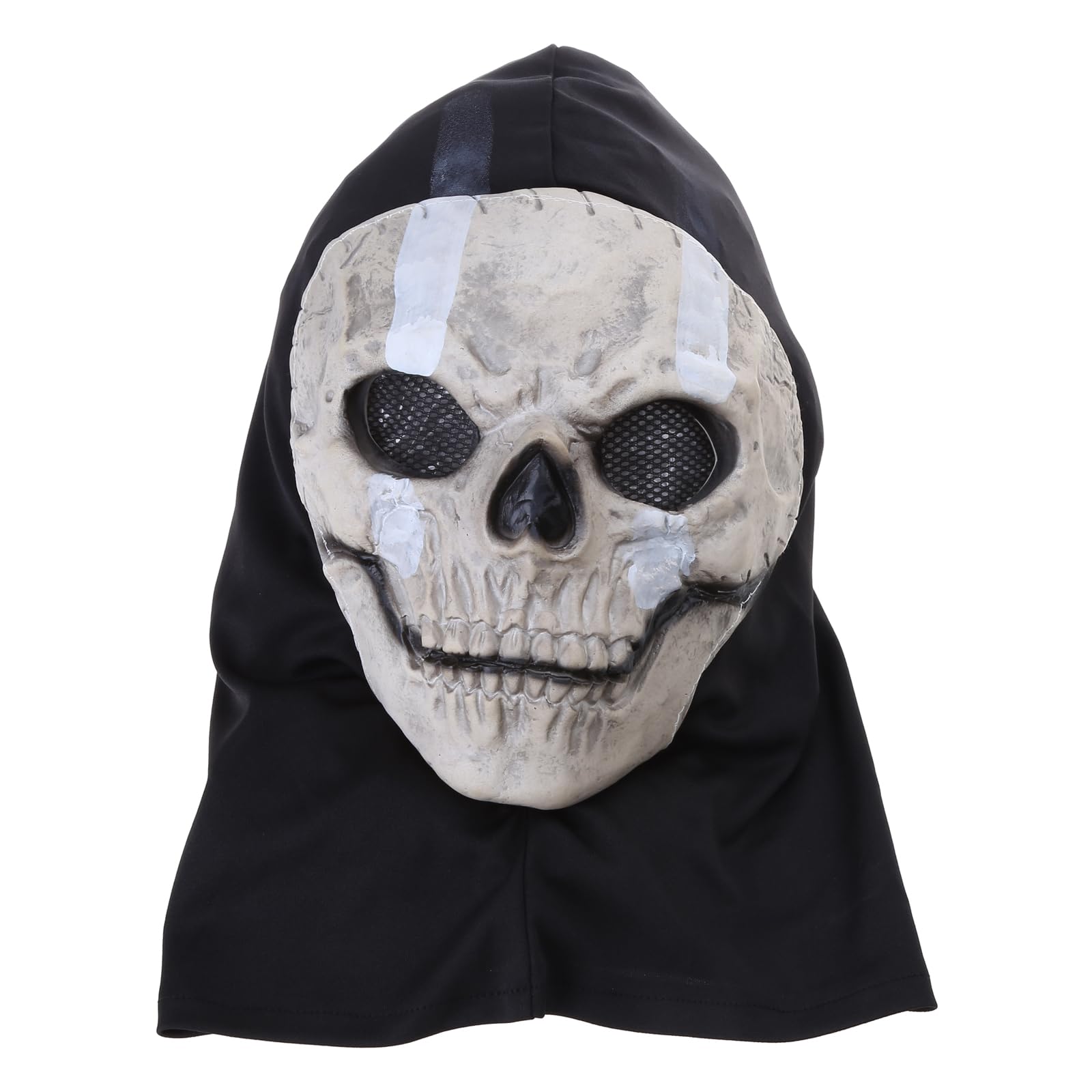 Tsophreniq Halloween Skull Horror Prop Ornament Supplies for Wedding Birthday Holiday Prop Full Head Skull